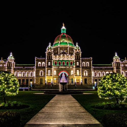 Victoria: Excursión de Navidad desde Vancouver
