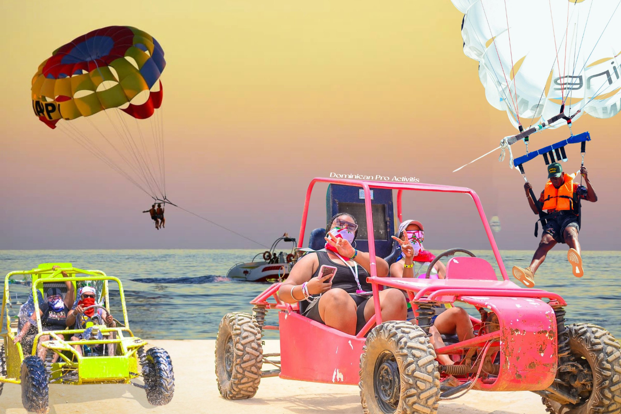 Punta Cana: Passeio de Buggy e Experiência de Parasailing
