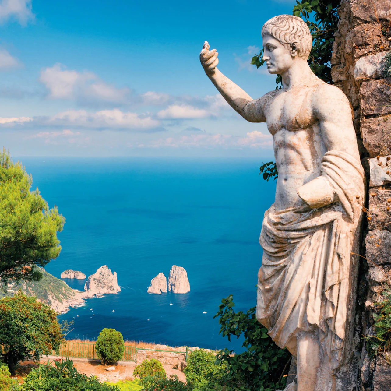 Capri : excursion en bateau + temps libre sur l'île + aller-retour depuis Salerne