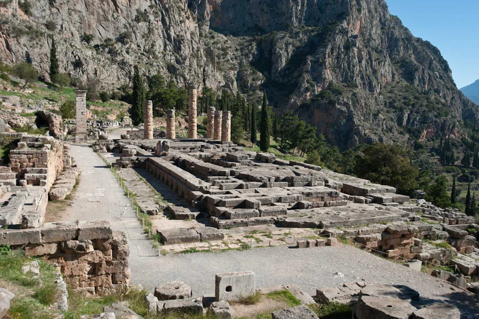 The sanctuary of Apollo