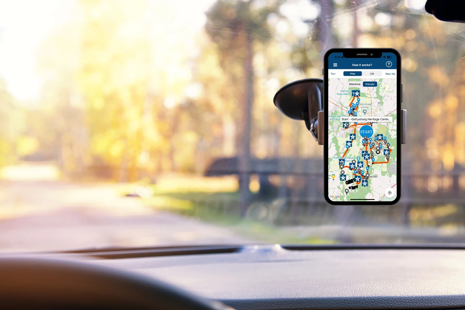 Gettysburg Battlefield Self-Guided Driving Tour