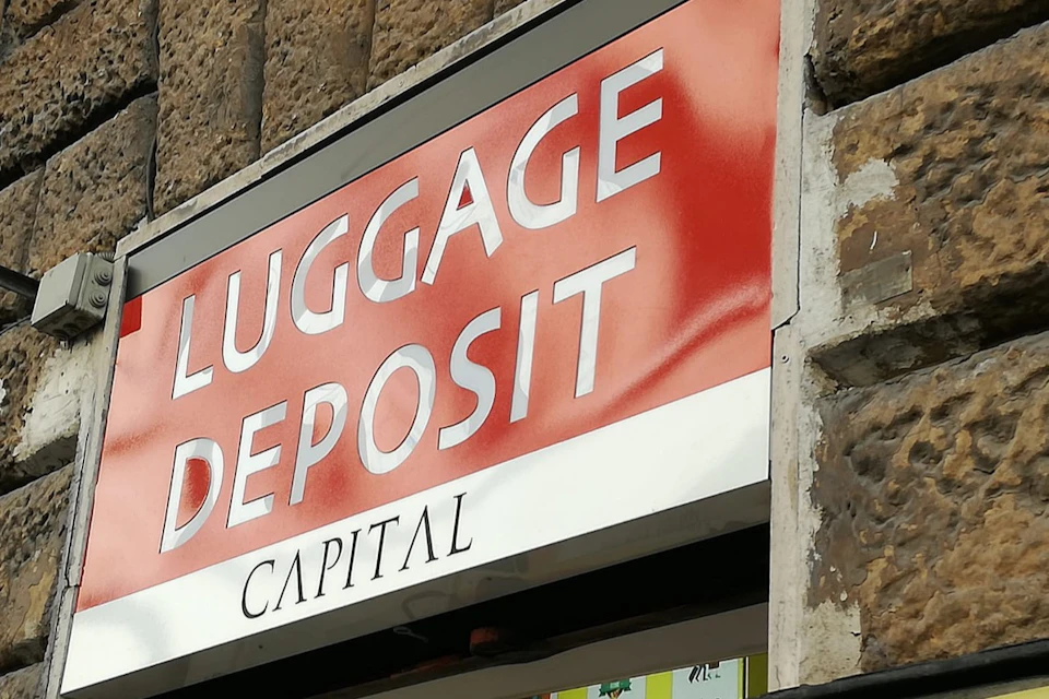 Luggage Storage Entrance