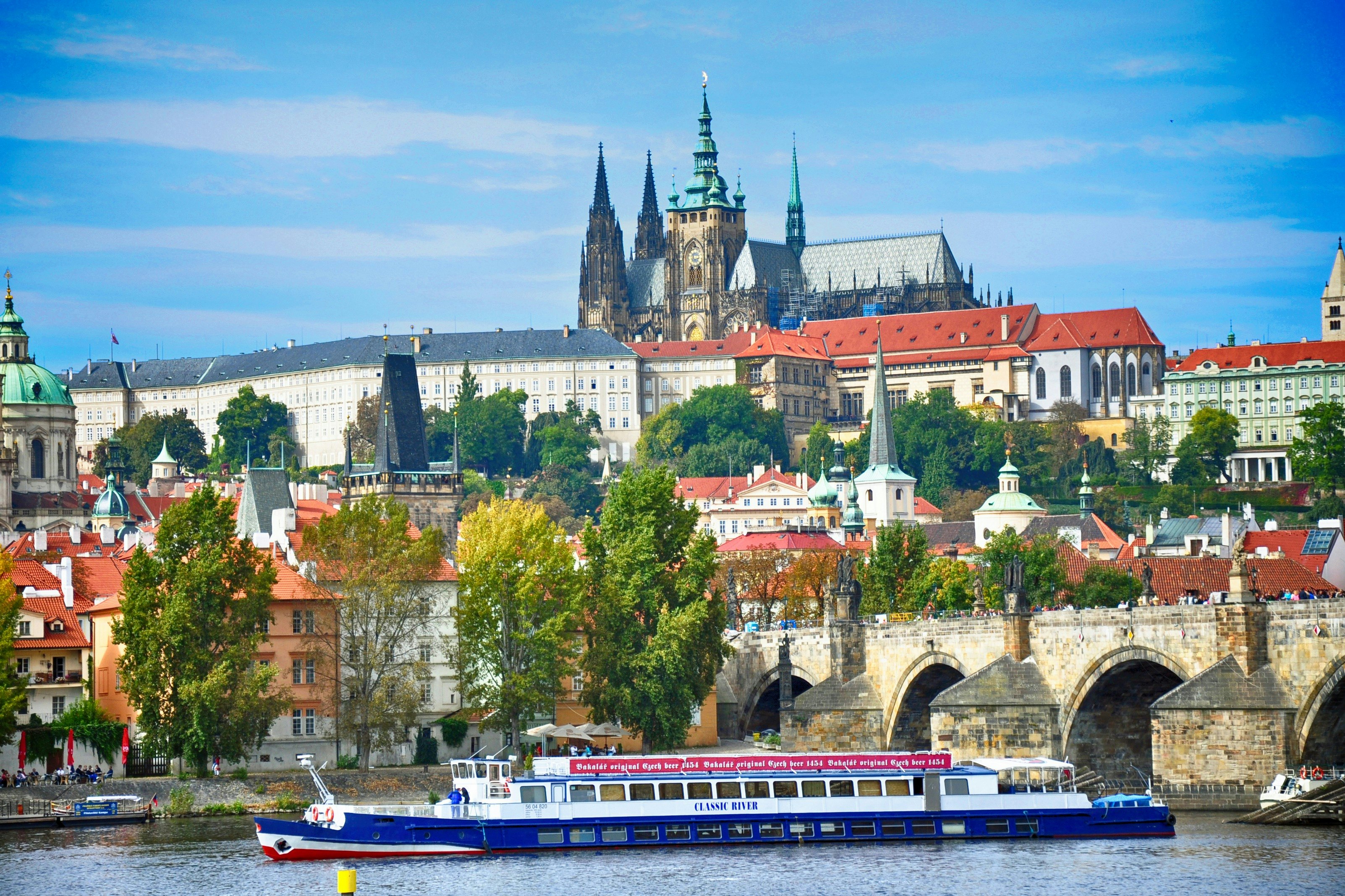 Praga: Passeio de barco + audioguia