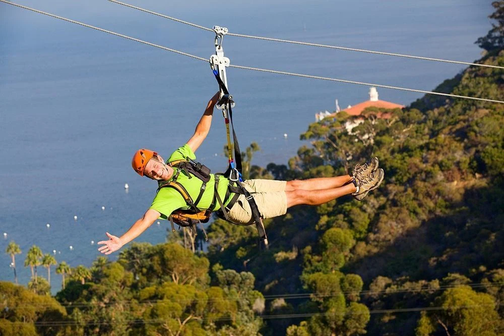 Catalina Island: Day Trip with Zipline Eco Tour