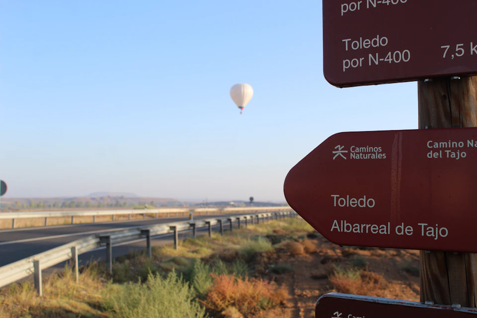 Hot Air Balloon over Toledo