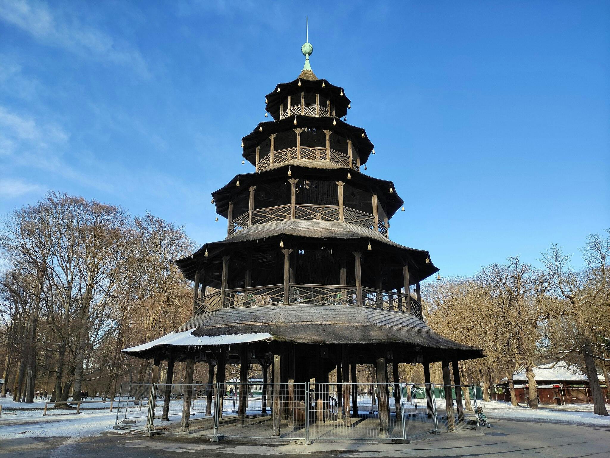 Biergarten am Chinesischen Turm в Мюнхене