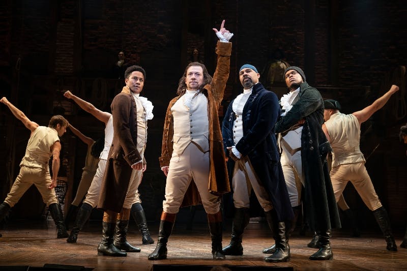 Hamilton musical online tickets