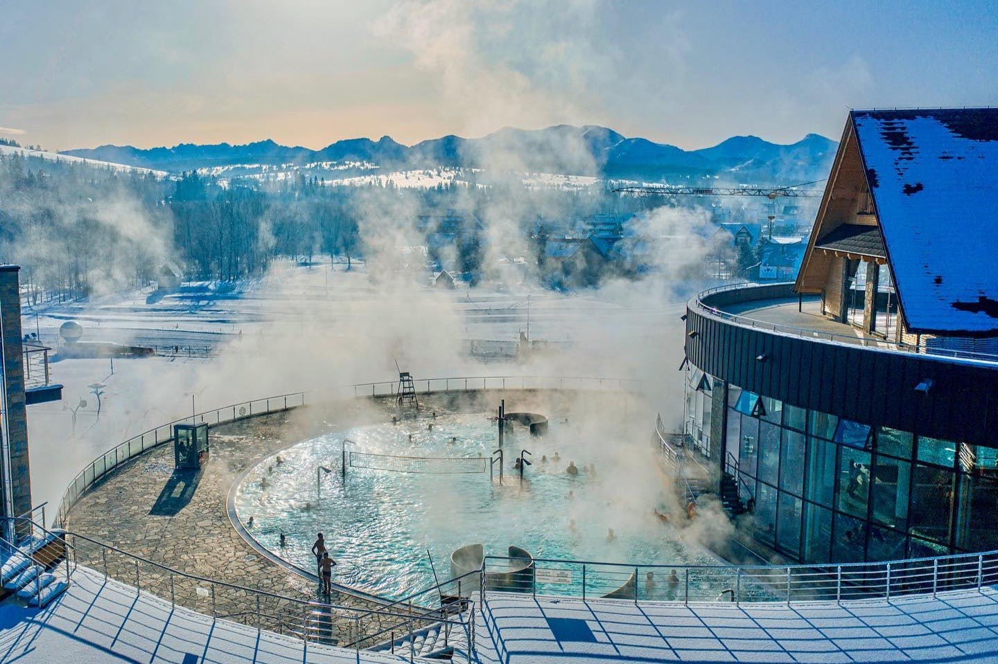 Hot Bath Pools Winter