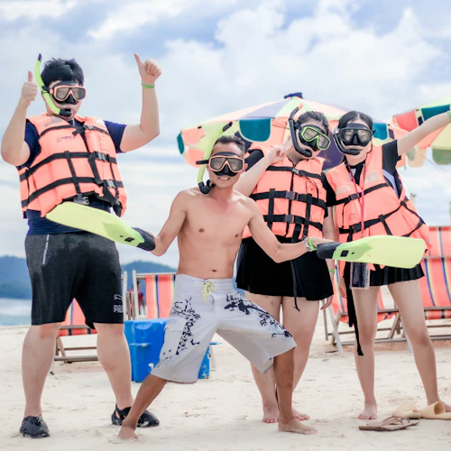 3 Ilhas Khai: Excursão de lancha rápida de dia inteiro/meio dia + mergulho com snorkel + transporte opcional - Photo 6