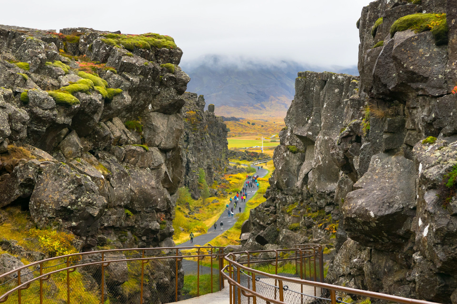 Tectonic plates at Thingvellir