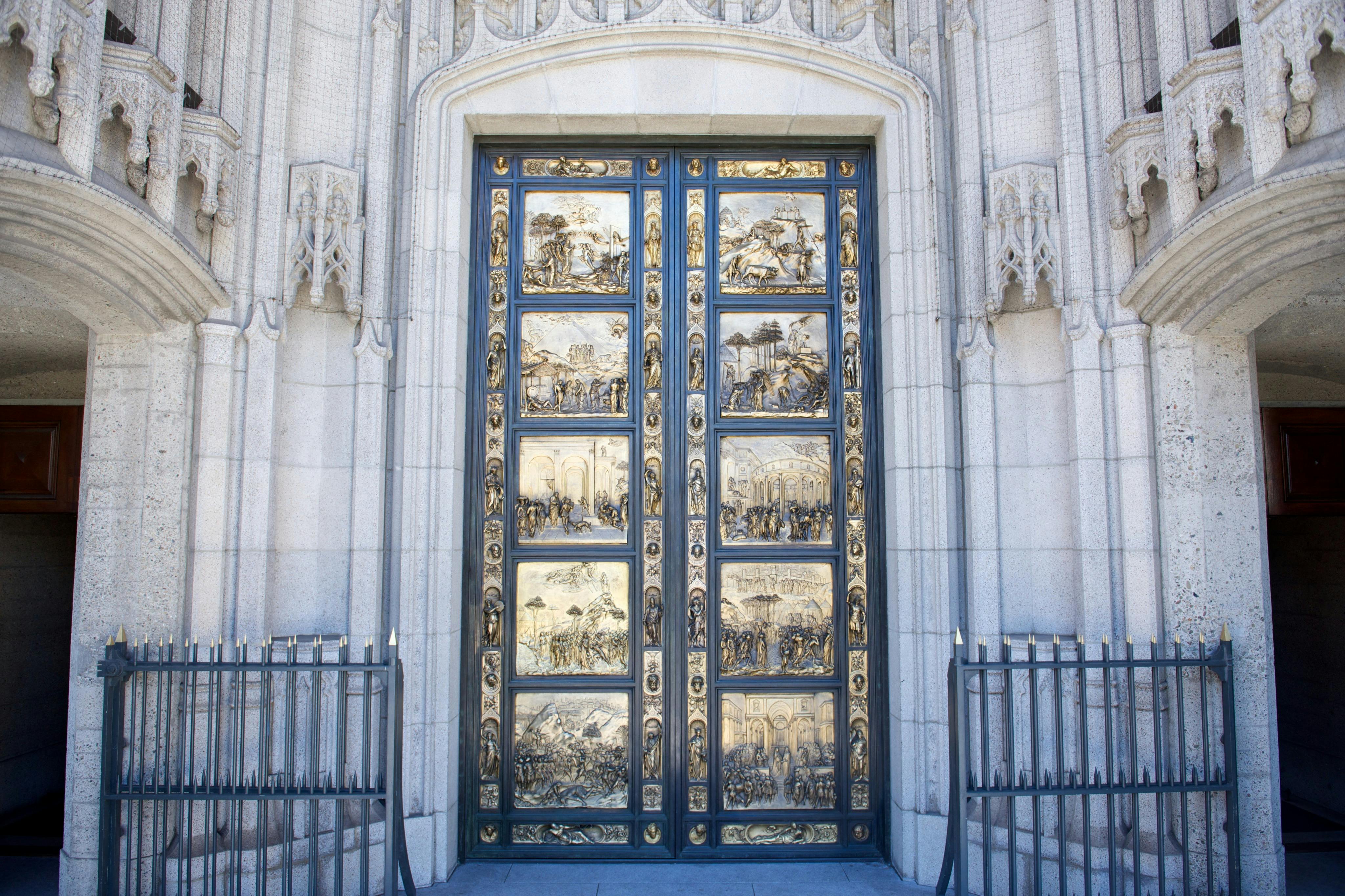 Ghiberti doors at Grace Cathedral