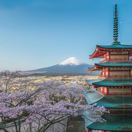Mount Fuji & Hakone: Guided Day Tour from Tokyo + One-way Bullet Train Ticket