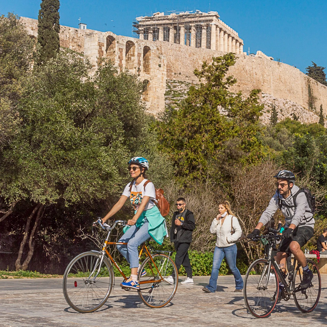 Athens: Guided Bike Tour