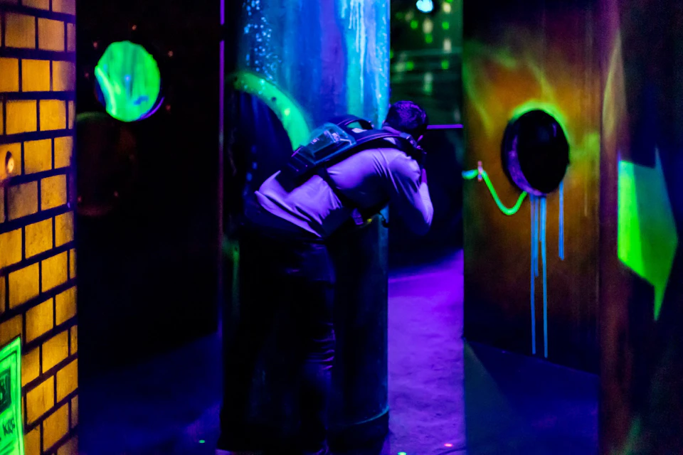 I'm not the best at lasertag, I'm just the best at having fun!
