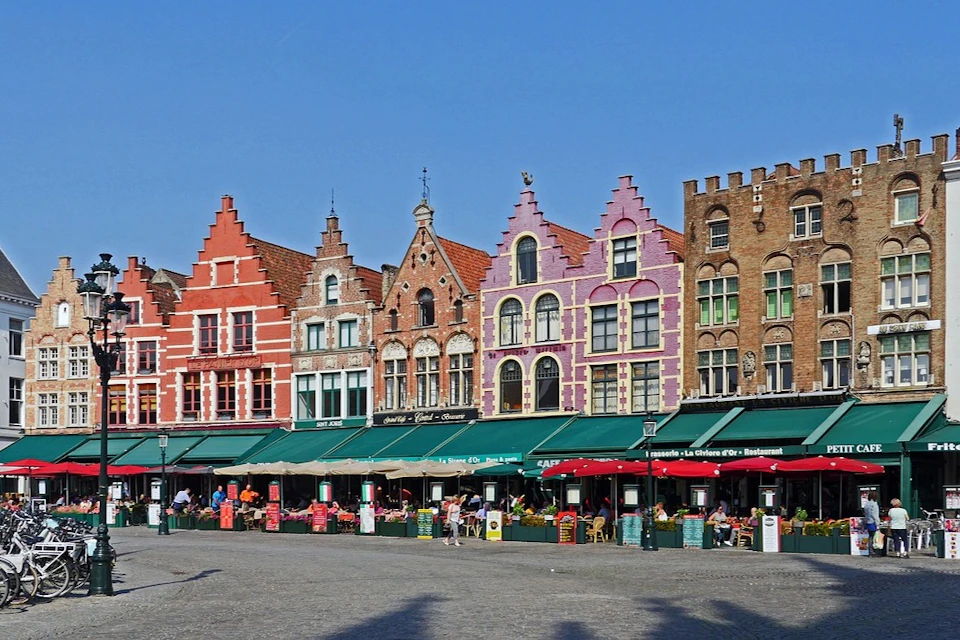 Market, Bruges