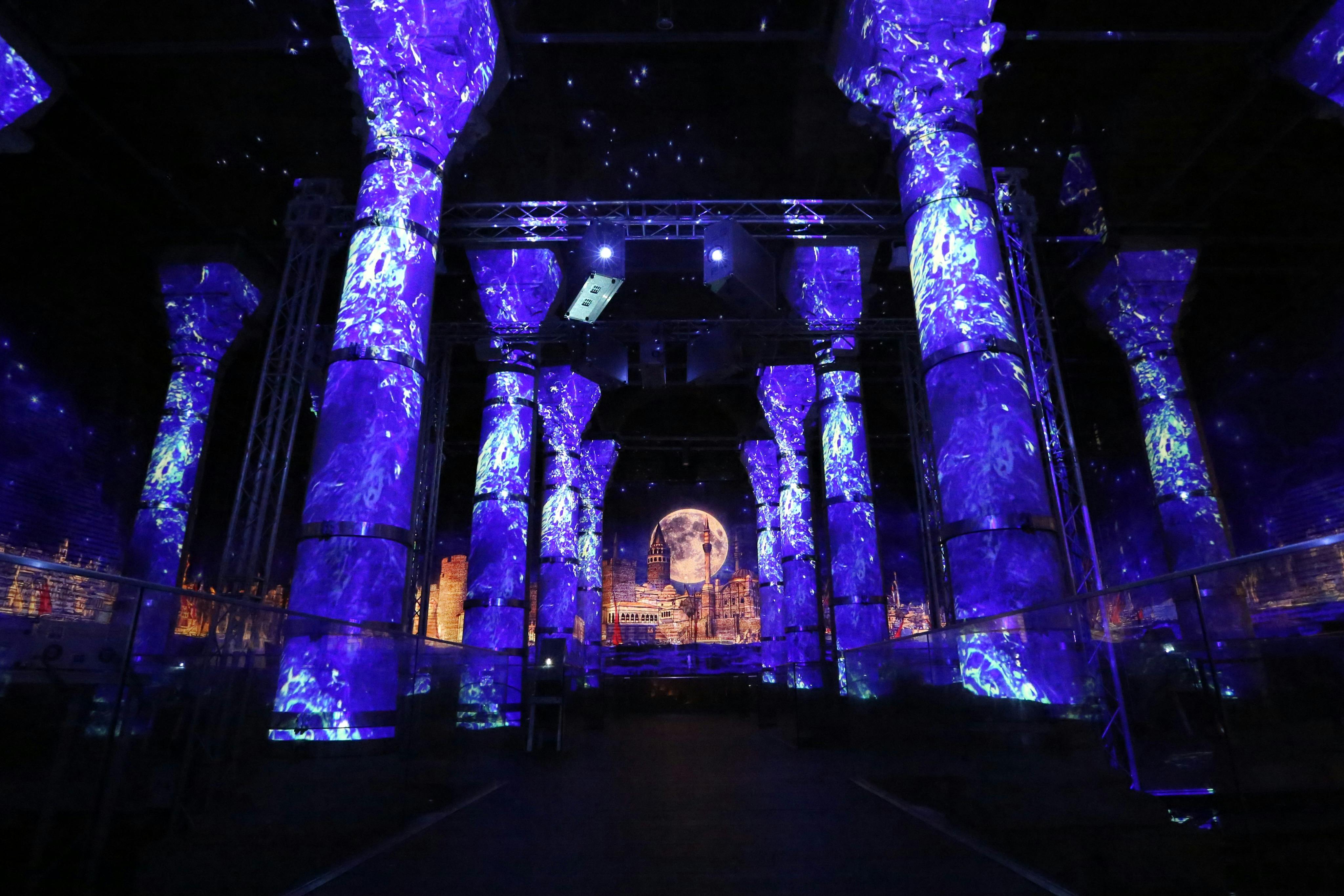 Serefiye Cisternとマッピングショー