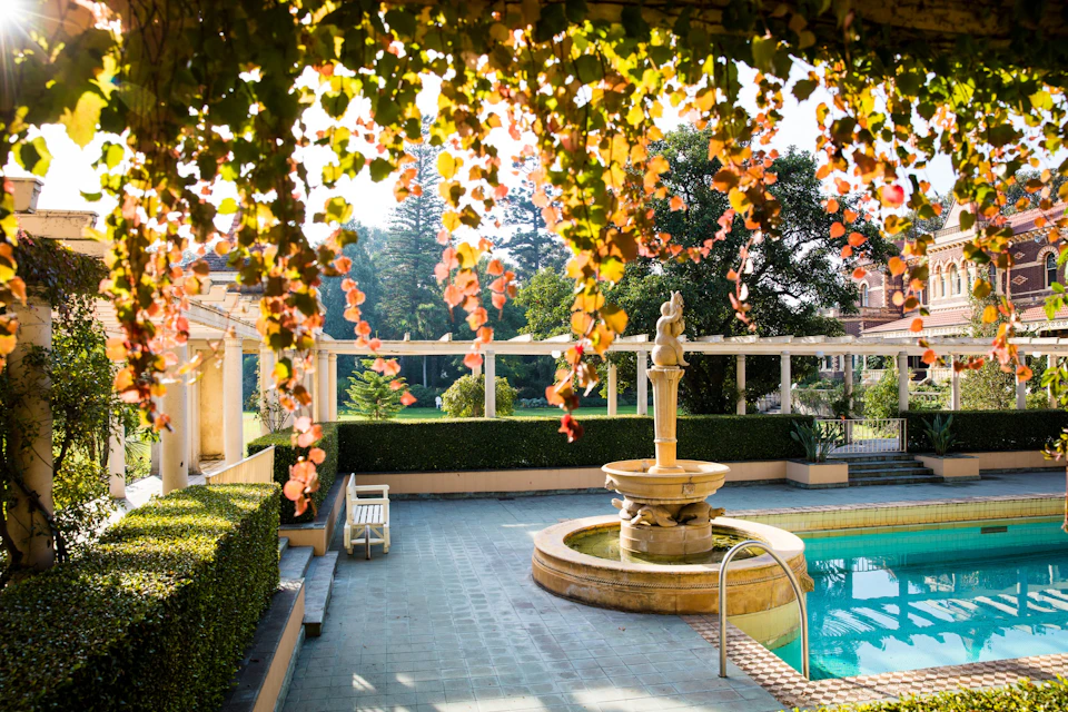 Pool Terrace at Rippon Lea Estate