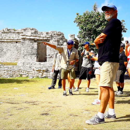 Excursión a Coba, Chichén Itzá y Valladolid con visita a un cenote y comida buffet