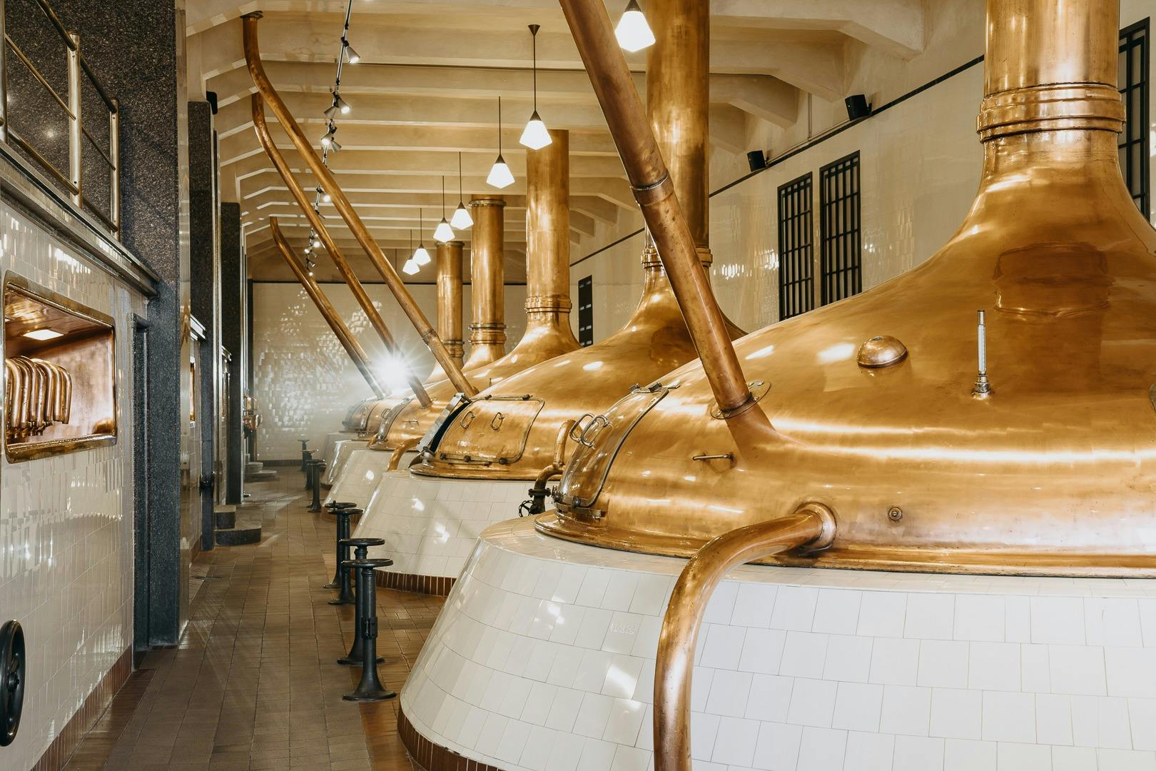 レストラン「Pilsner Urquell Brewery」
