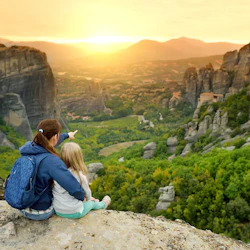 Meteora: Guided Sunset Tour + Hotel Pickup