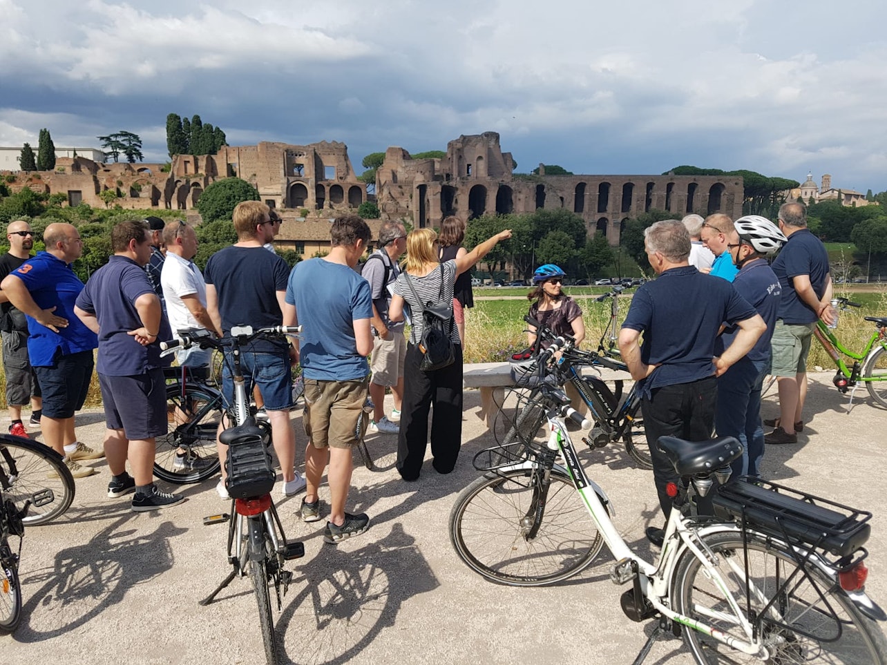 Vía Apia: Tour en bicicleta eléctrica - Alojamientos en Roma