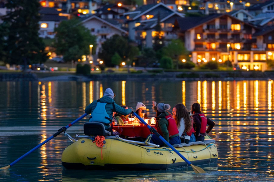 Rafting-Erlebnis mit Raclette-Abendessen in Interlaken