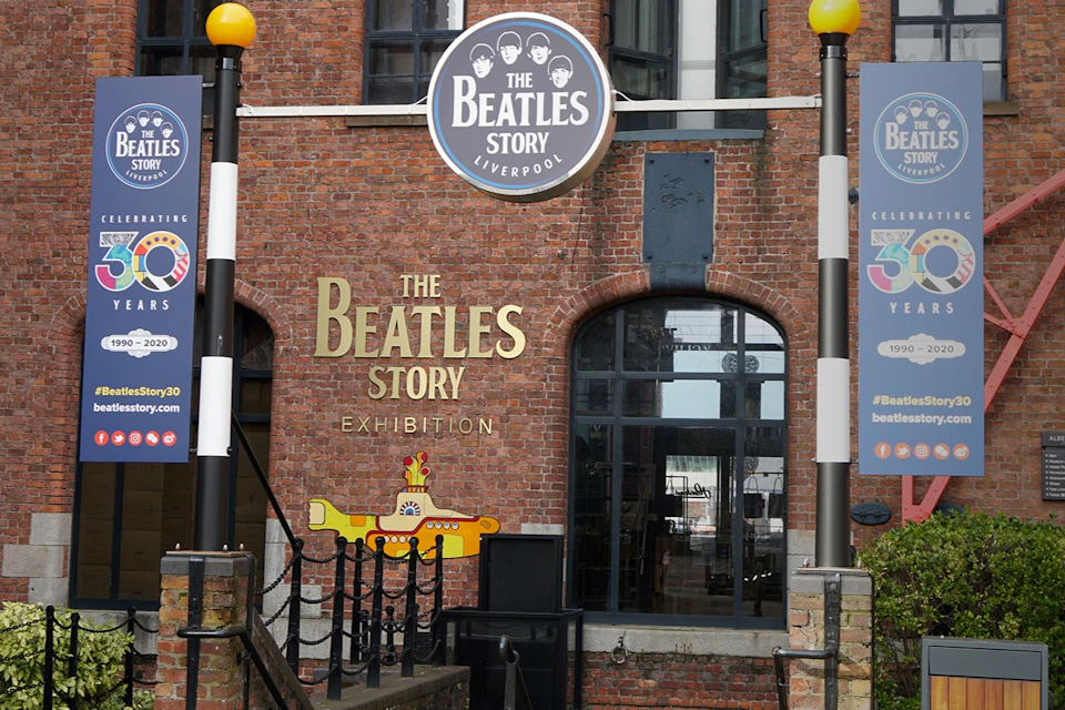 The Beatles Story Exhibition entrance