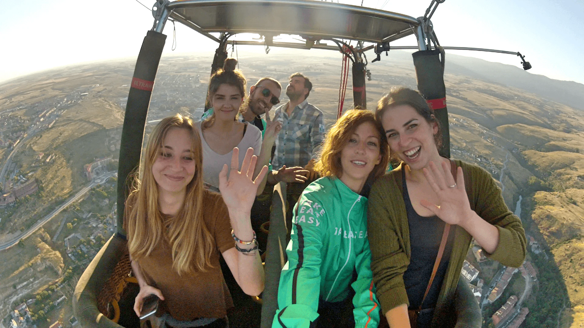 Balloon Flight over Segovia with Transport from Madrid
