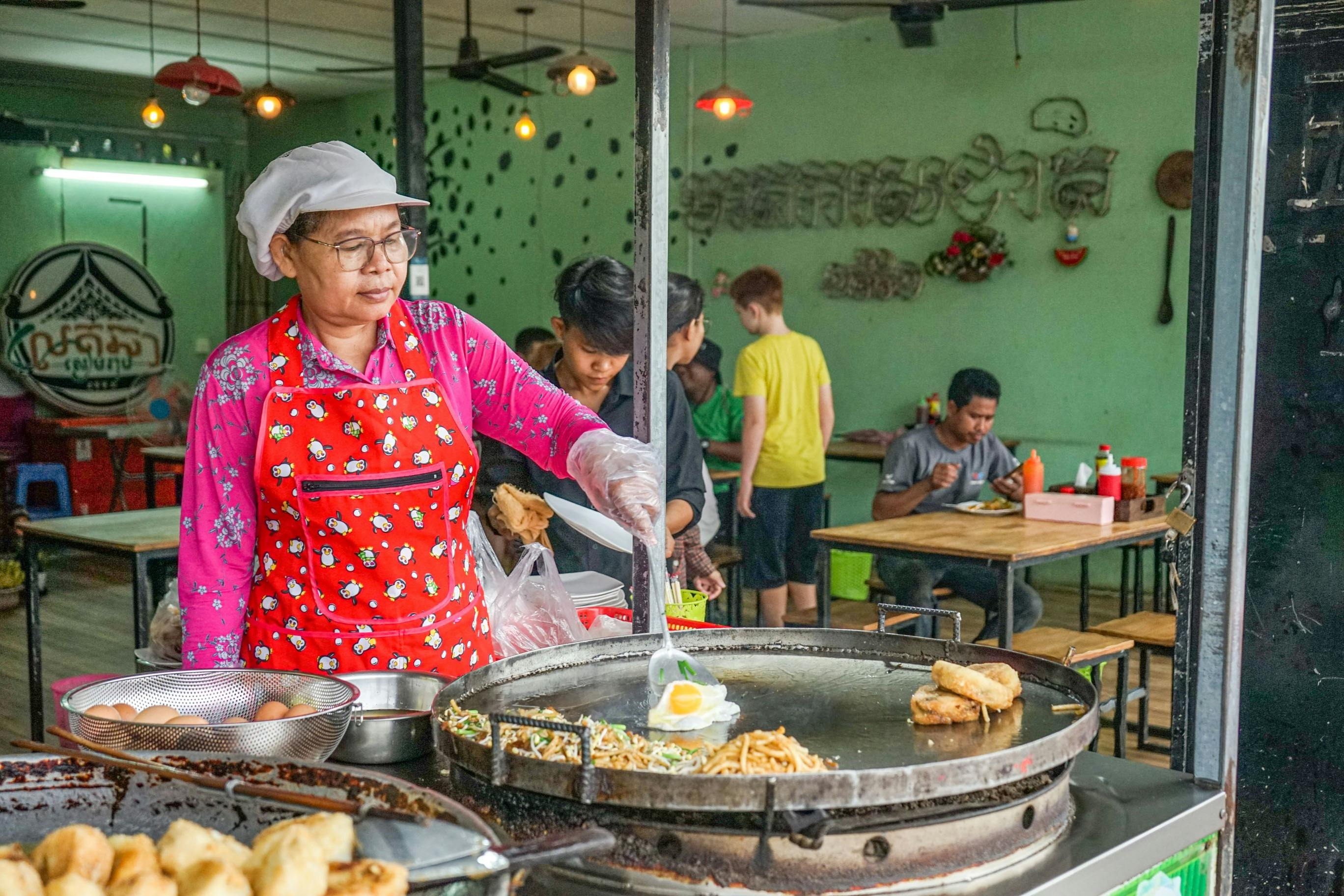 Experiencias gastronómicas en Nom Pen