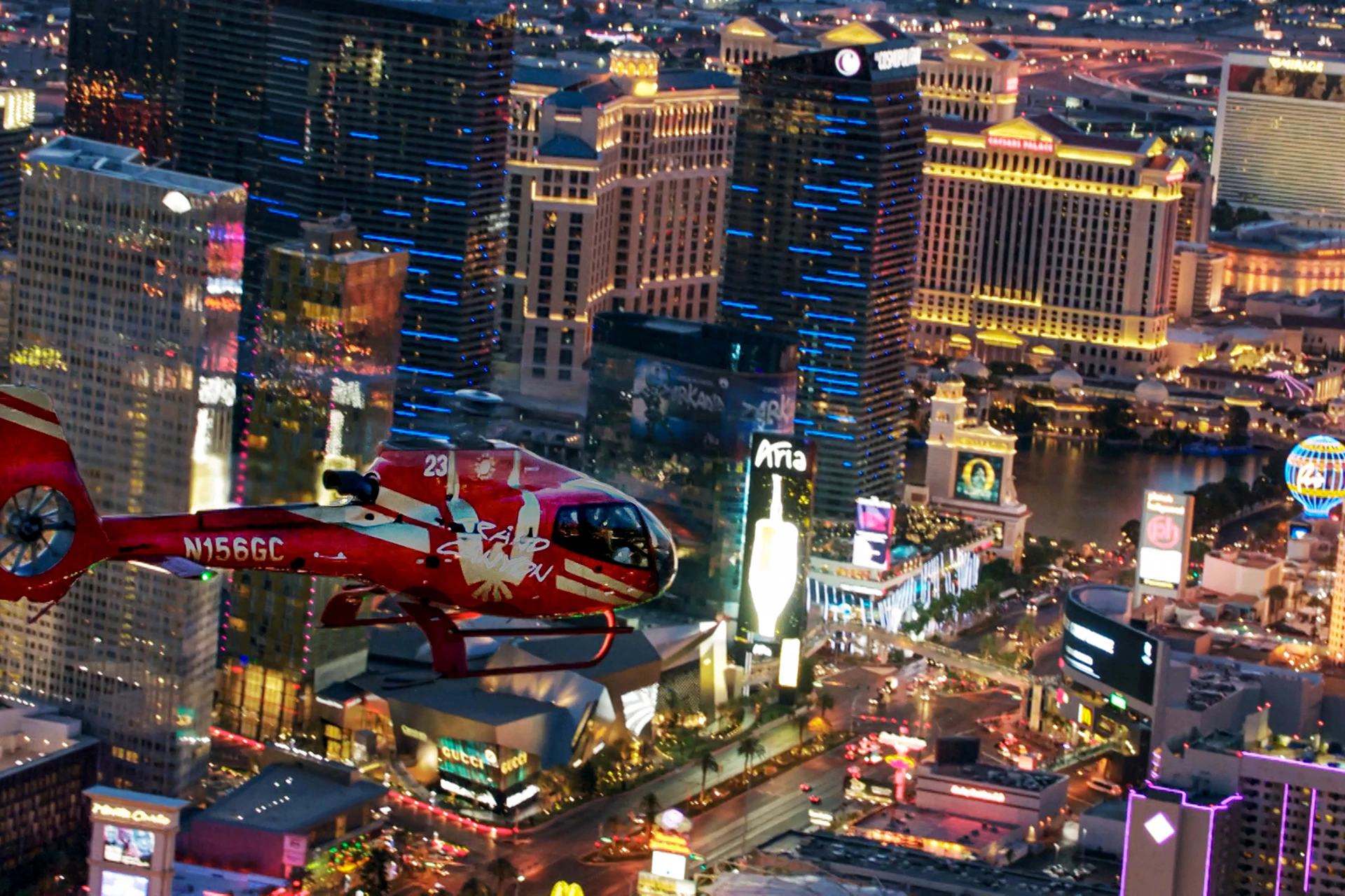 Las Vegas Strip Flight + Neon Museum