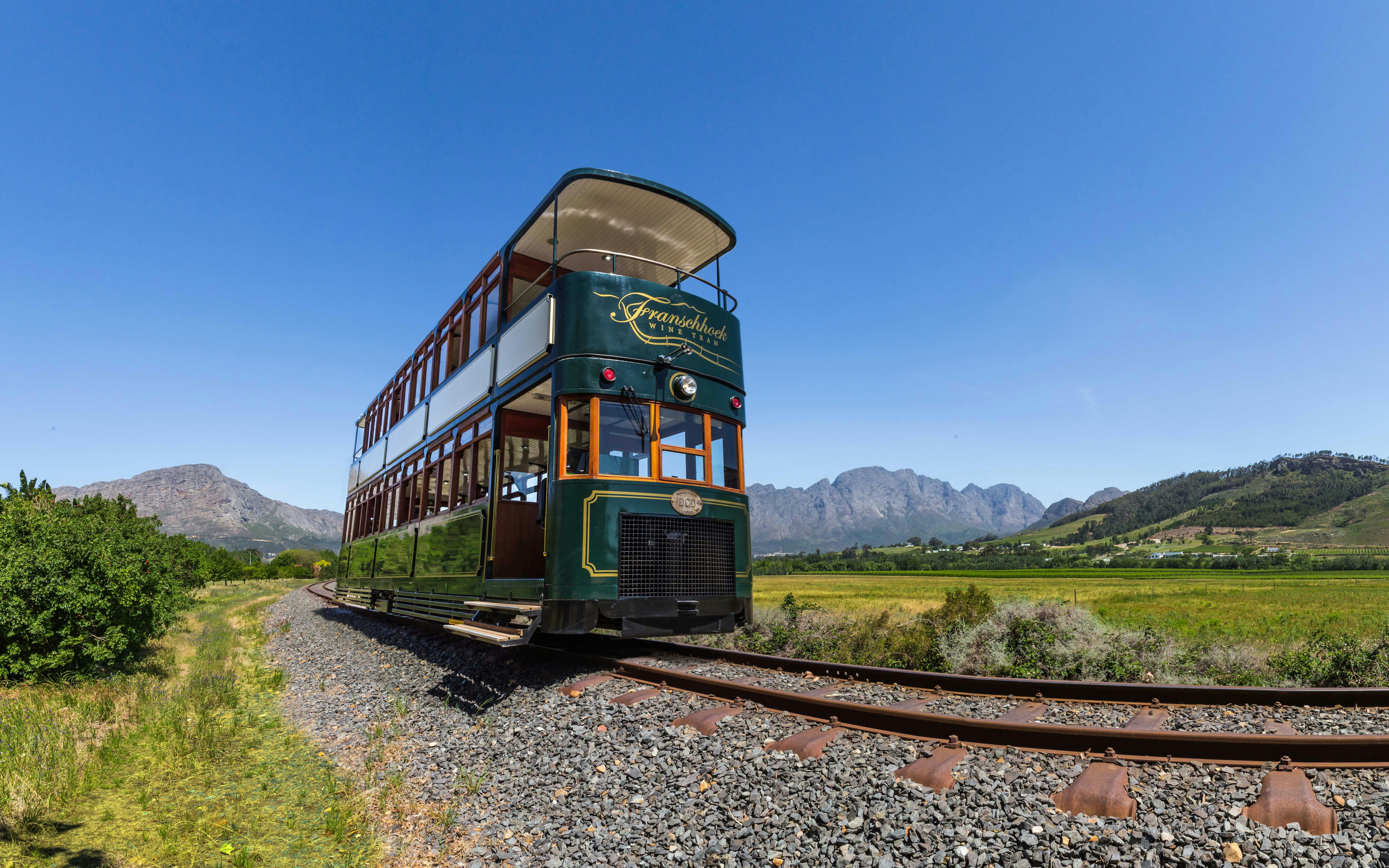 Franschhoek Wine Tram Explorer Tour: Roundtrip from Cape town