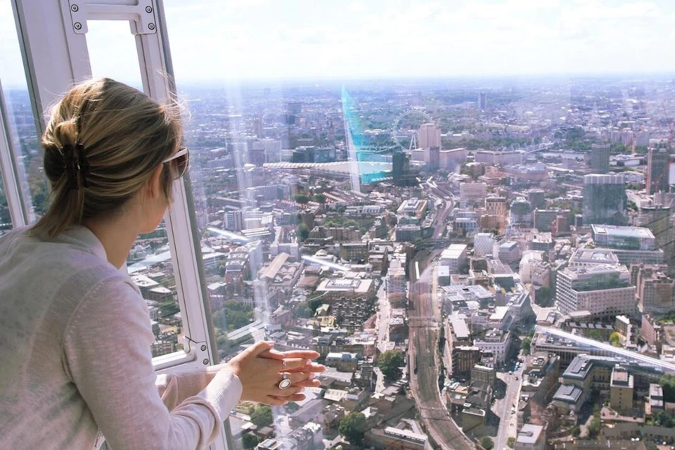 Incredible views across the city