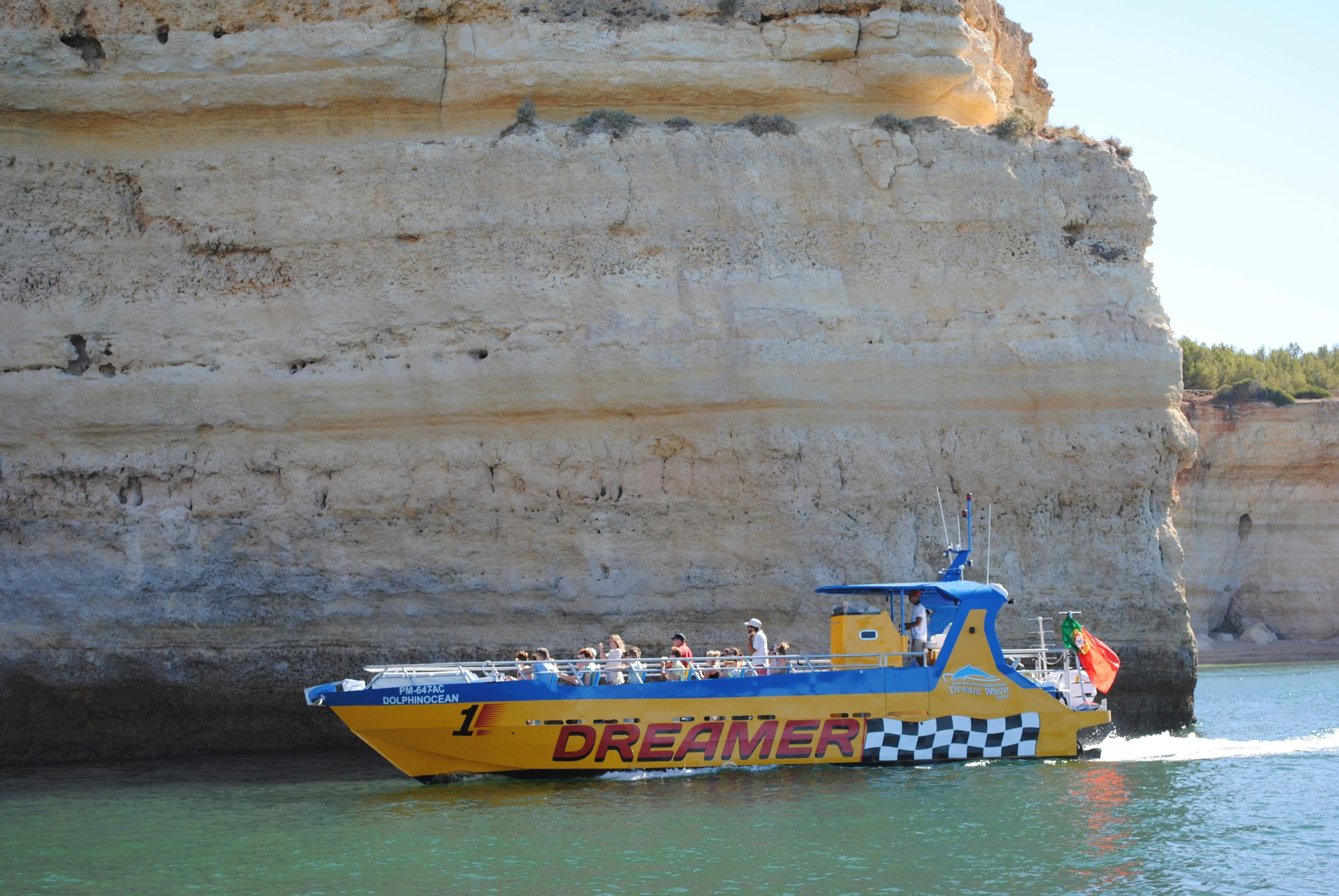 Benagil e Observação de Golfinhos: Passeio de Jet Boat a partir de Albufeira