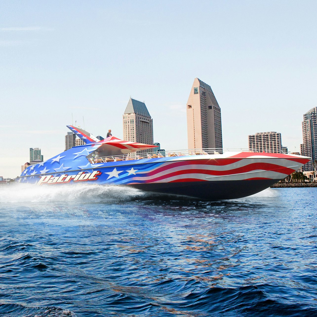 San Diego: Patriot Jet Boat Thrill Ride - Accommodations in San Diego