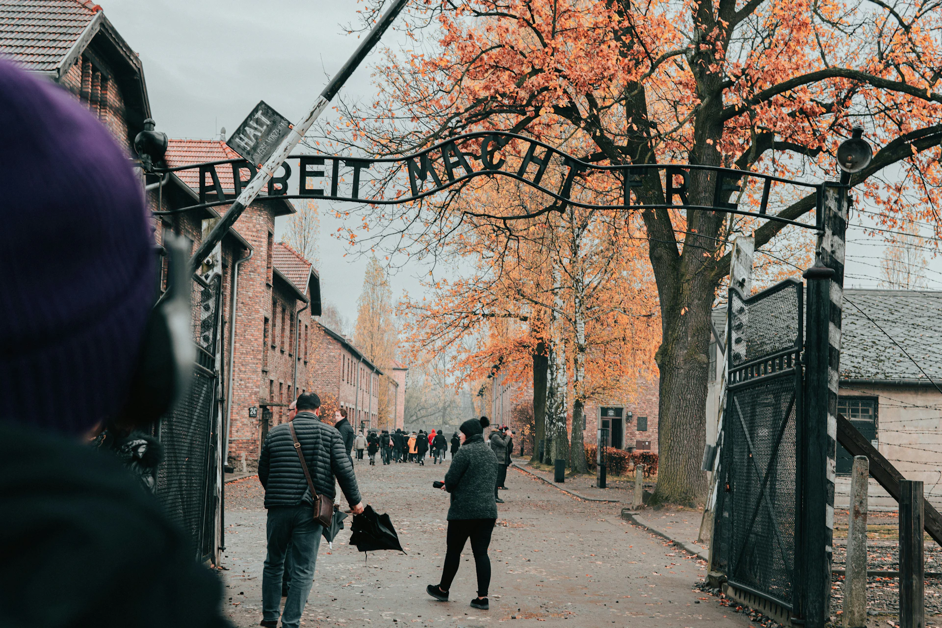 gate of the Birkenau camp
