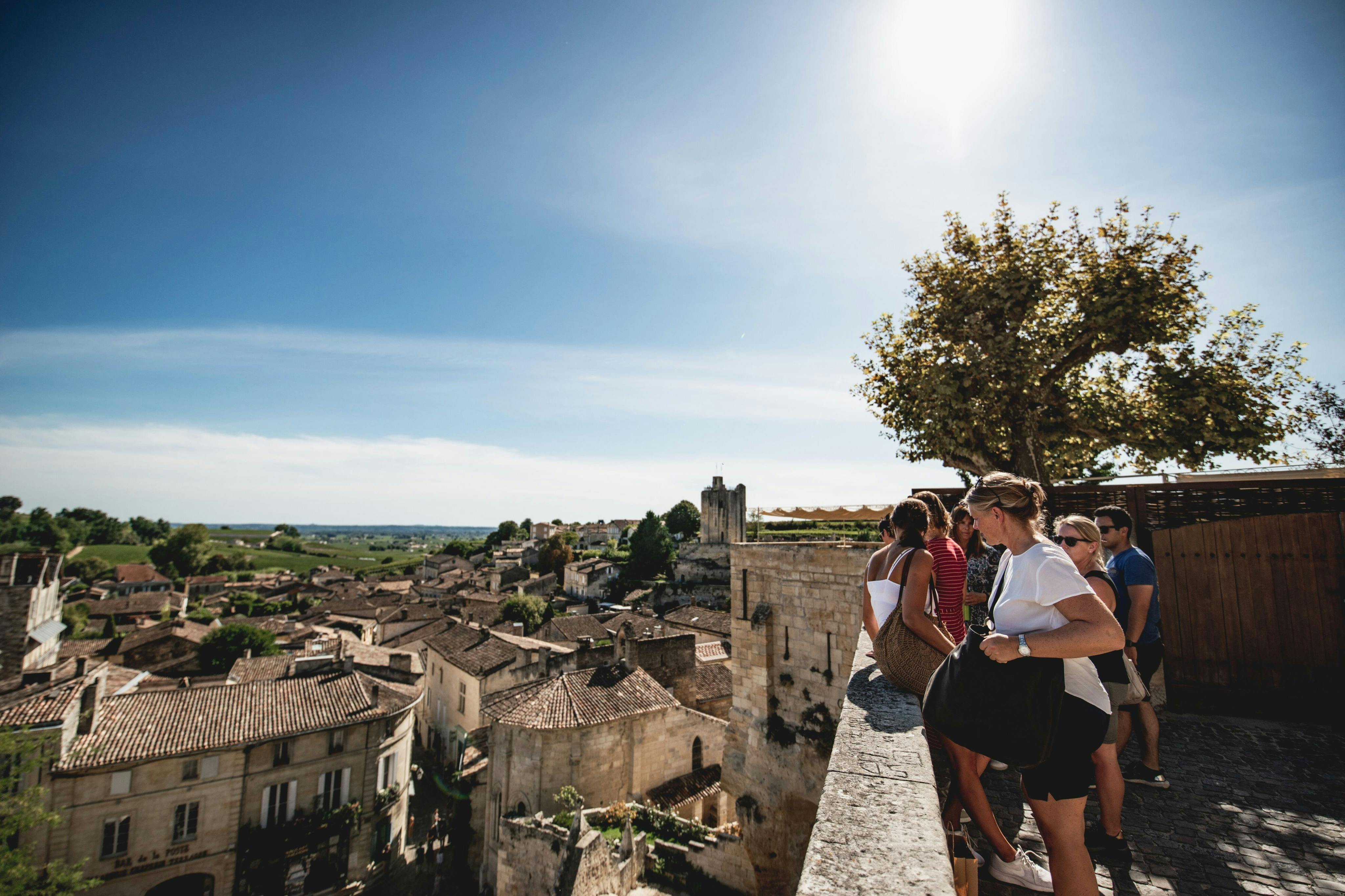 Pueblo de Saint-Emilion, declarado Patrimonio de la Humanidad por la UNESCO