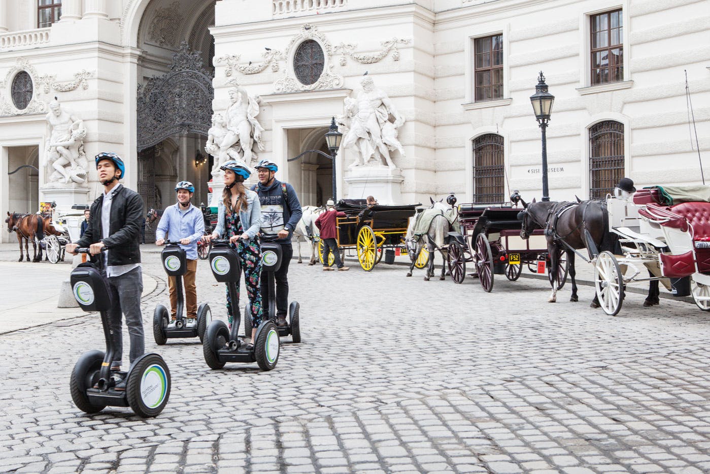Segwaytour på Michaelerplatz