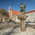 Skulptur auf dem Wolnica-Platz