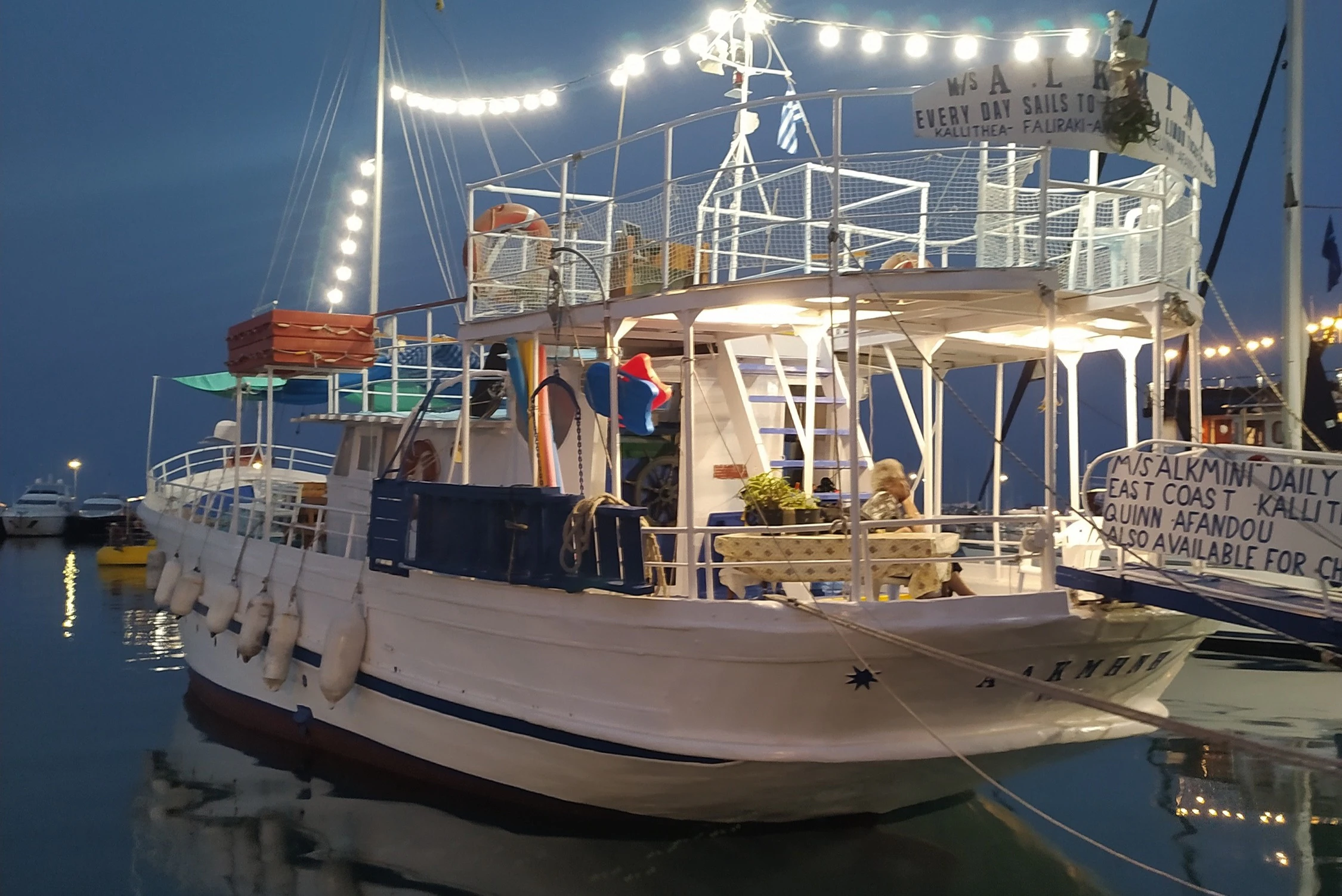 Anthony Quinn Bay, Afandou Beach & Kallithea Caves: Cruise from Rhodes + Lunch