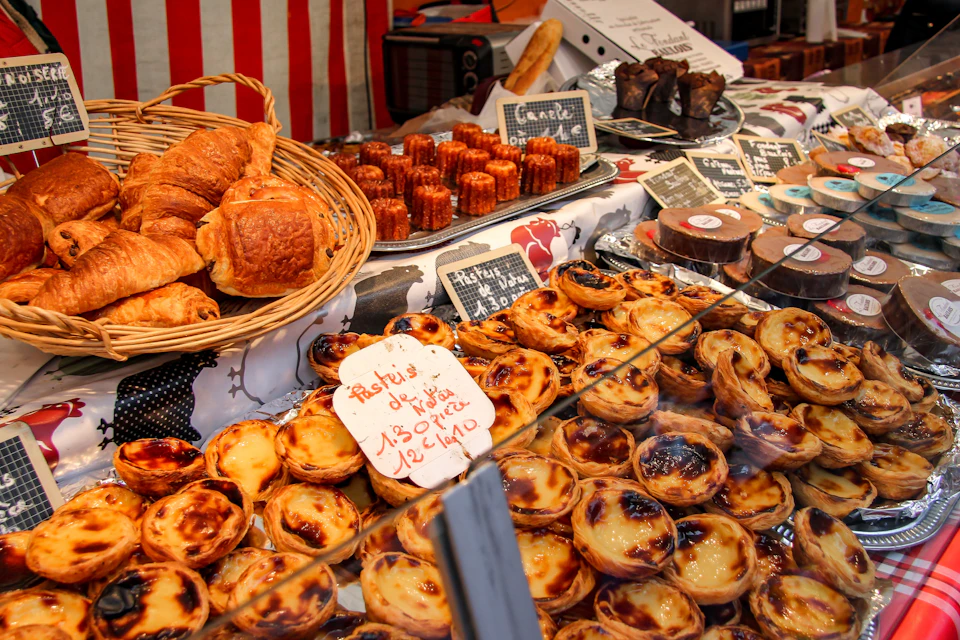 Pastry stall