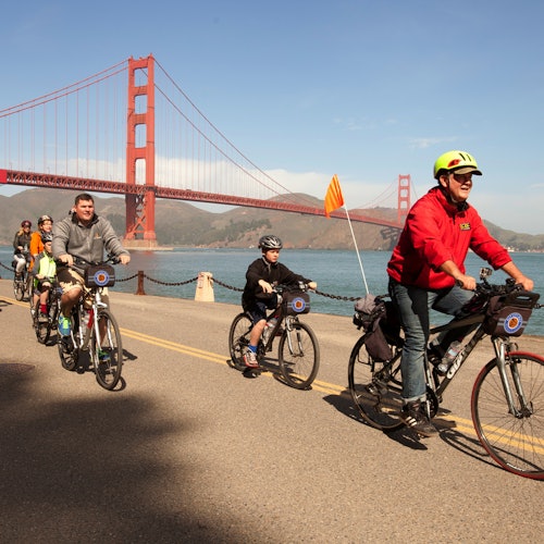 Alcatraz Island & Golden Gate Bridge - Sausalito Guided Bike Tour