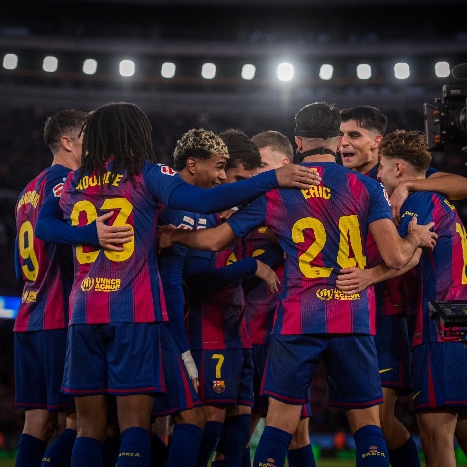 Partit de futbol del Barça