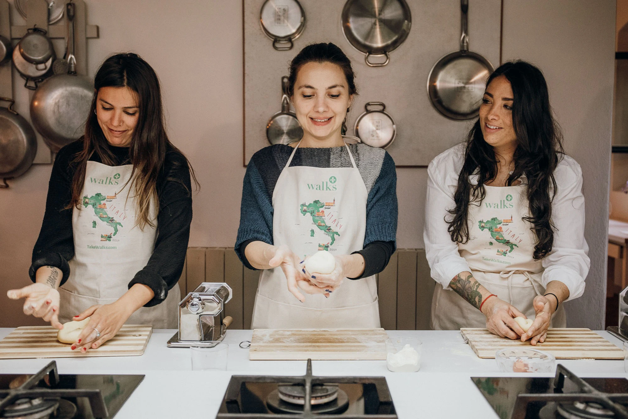 Rome: Pasta-Making Class with a Local Chef + Drinks