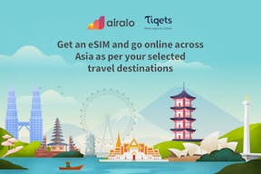 eSIM - Región de Asia | cubre 14 países de Asia
