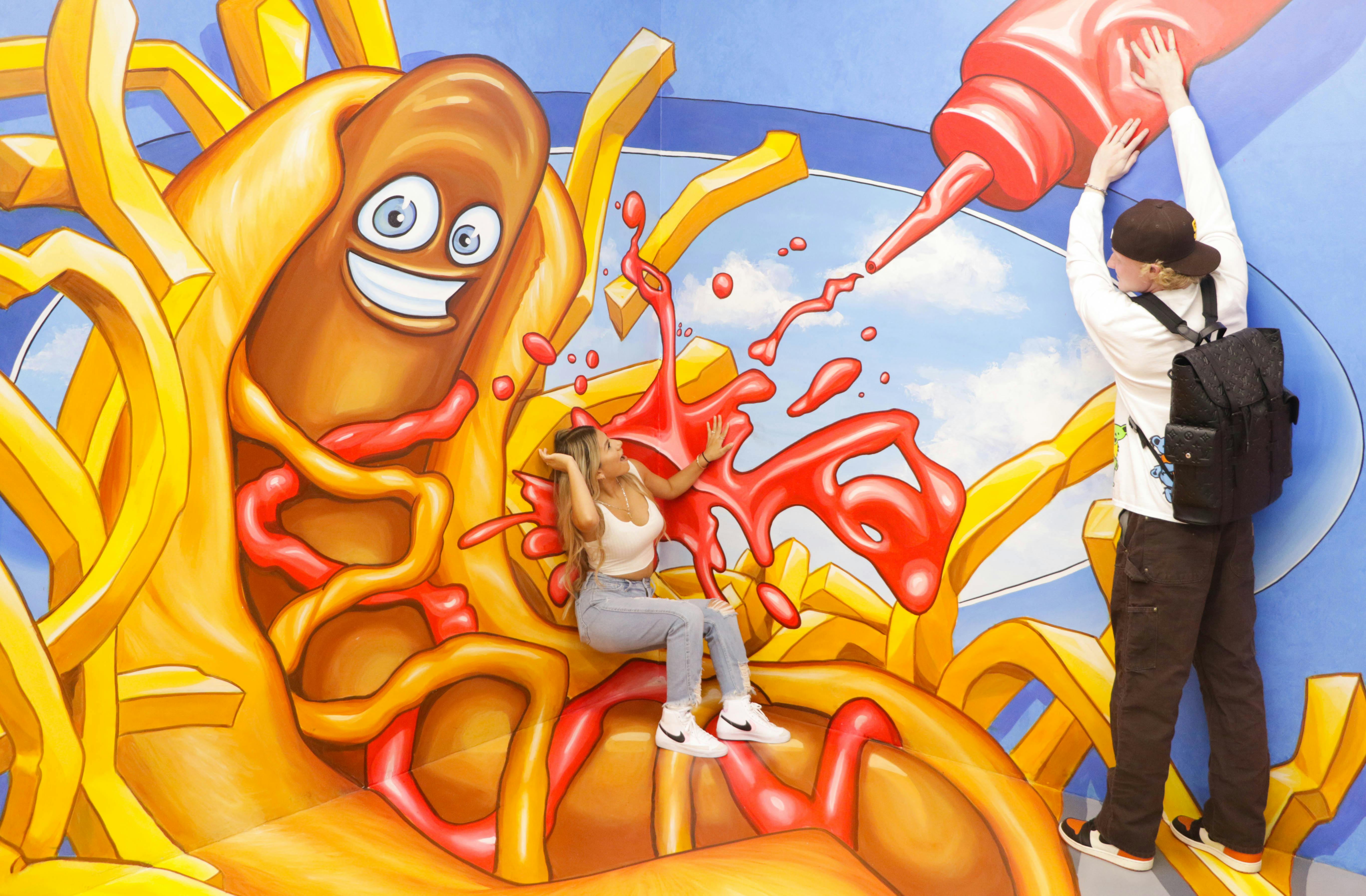 Denne hotdog-illusion vil helt sikkert få dig til at få lyst til en snack!