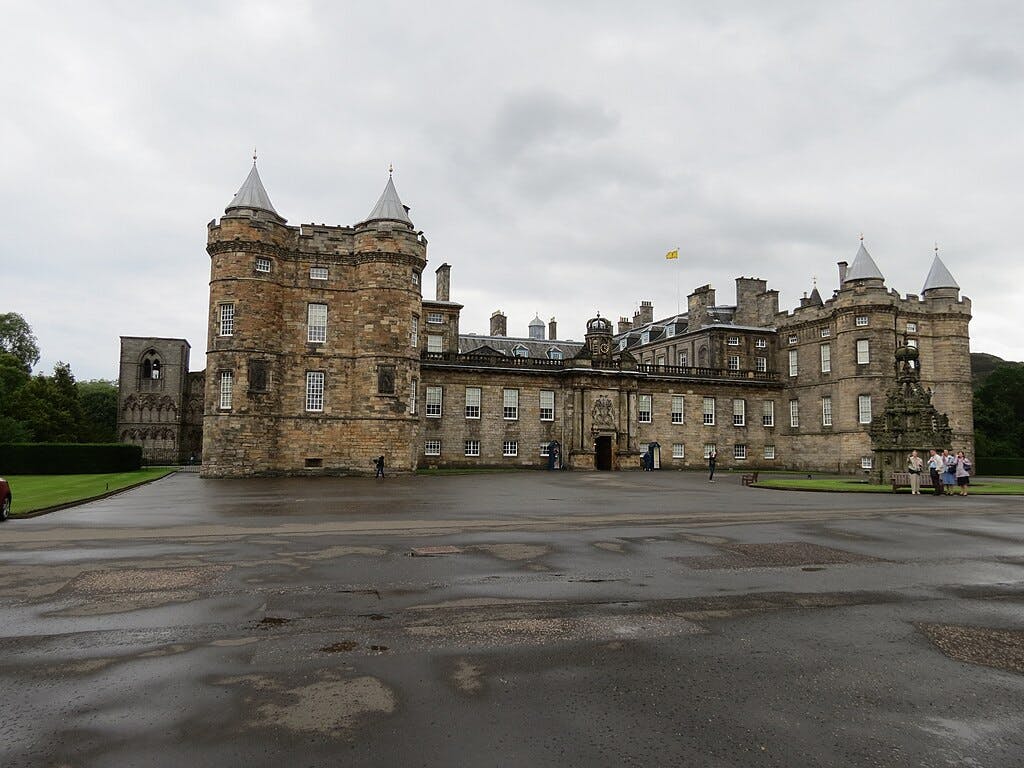 Holyrood Abbey in Edinburgh