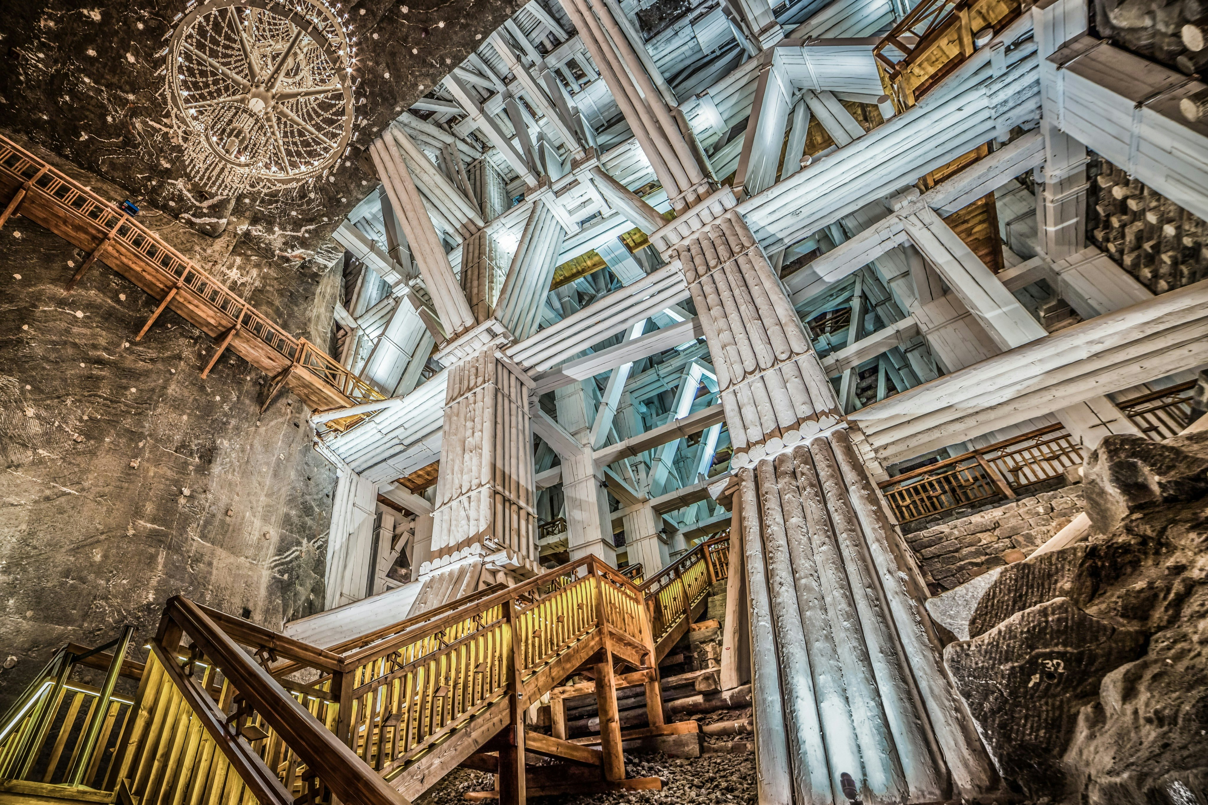 Mina de sal de Wieliczka: Bilhete de entrada, visita guiada + traslado direto