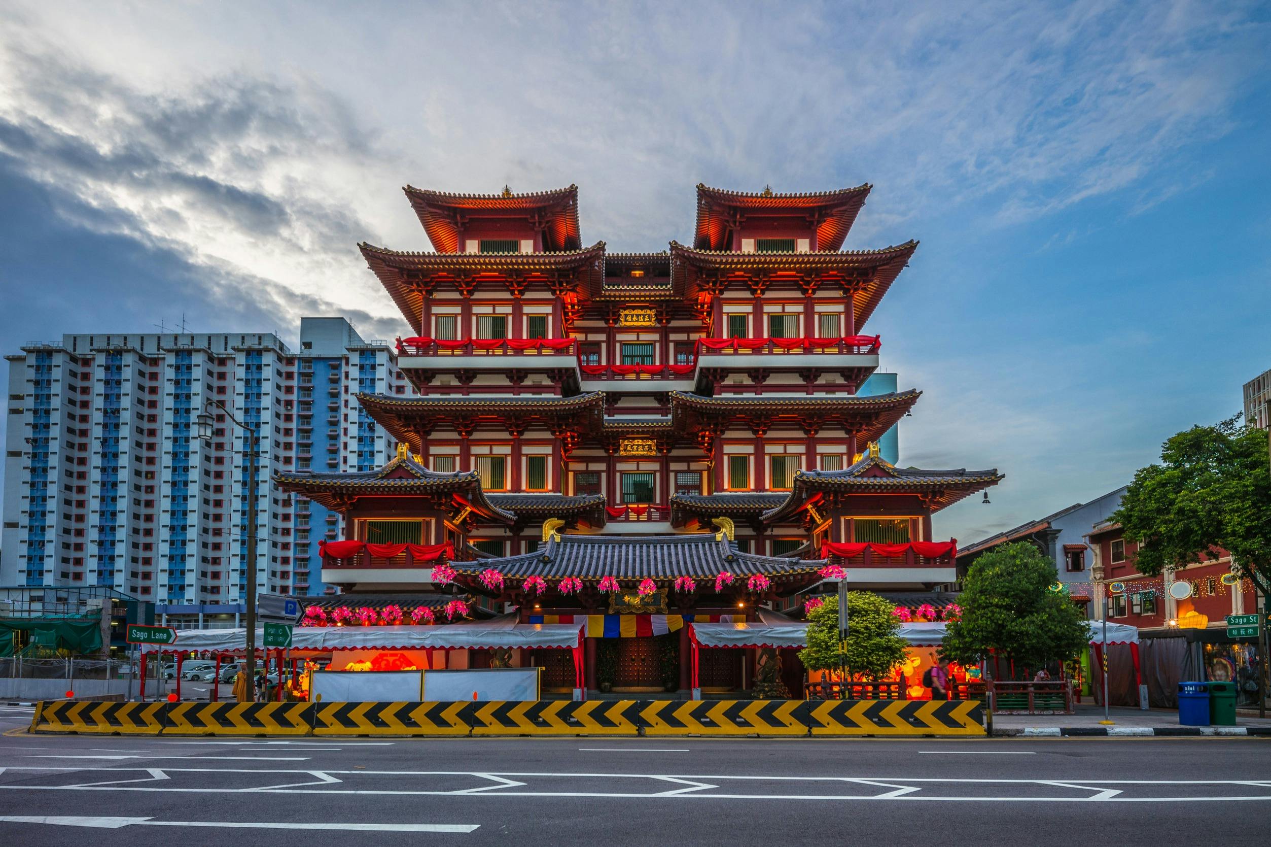 7 doporučených zážitků v destinaci <City 78125>: Chrám a muzeum Buddhových zubů