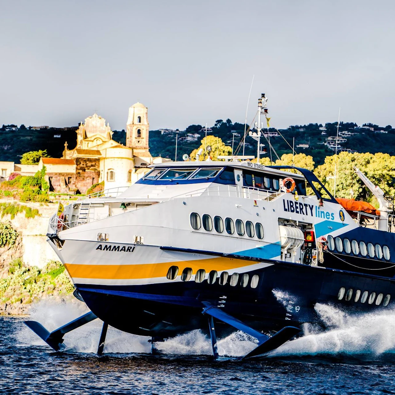 Aeolian Islands: Ferry Transfer From Vulcano To Lipari, at Sicily & Aeolian Islands Transfers