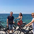 Radfahren in Athen am Meer